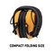 Ultrx Bionic Electronic Earmuff, Interstate Yellow 4149 - alternate 4